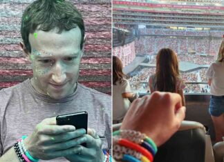 ‘Girl Dad’ Mark Zuckerberg Brings Family to Taylor Swift’s Eras Tour