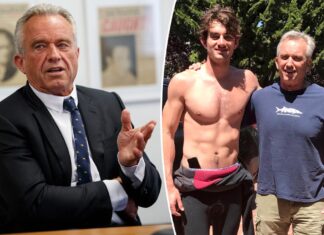 RFK Jr. posts shirtless snap of son Conor amid COVID comment backlash