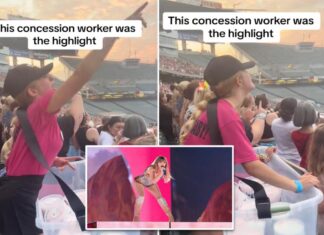 Taylor Swift fans are working at concerts to see “Eras” tour