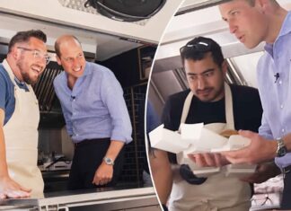 Prince William is third celeb spotted doing real work this month