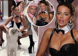 Kate Beckinsale dons Playboy ‘bunny’ suit to honor 50th birthday