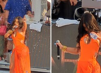 Cardi B's Mic Toss at Fan Came After She Asked Crowd to Throw Water at Her