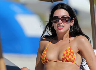 Dua Lipa Rocks Orange Bikini During Vacation In Kosovo: Photos – Hollywood Life