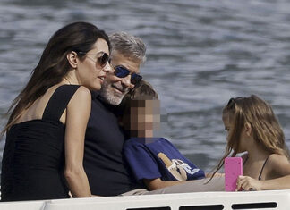 George Clooney, Wife, Amal, & Their Twins Enjoy Boat Ride: Photos – Hollywood Life