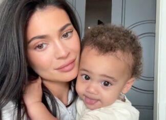 Kylie Jenner Shares Sweet Photo of Son Aire Bonding With Cousin Tatum