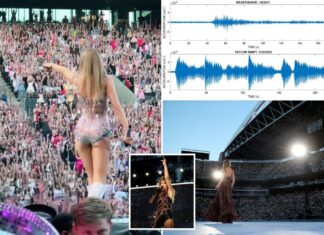 Taylor Swift fans generate equivalent of a 2.3 magnitude earthquake