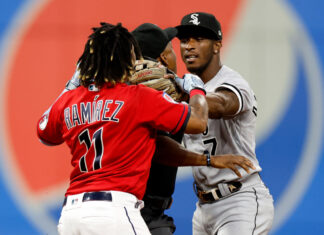 Twitter Drags Tim Anderson After Jose Ramirez Knocks Him Out