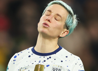 U.S. Women's Soccer World Cup Defeat Celebrated by 'Go Woke' Crowd