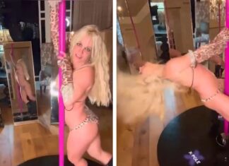 Britney Spears Pole Dances in Skimpy Bikini for New Instagram Video