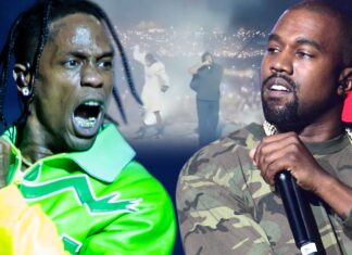 Kanye West Joins Travis Scott Onstage, First Performance Since Antisemitic Rant