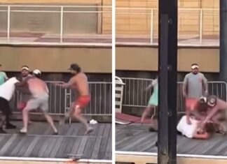 Riverboat Brawl in Montgomery, AL Turns Racial Quickly