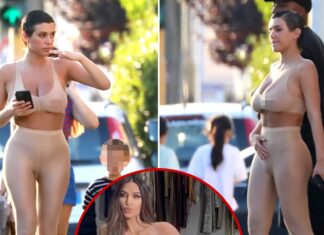 Kanye West's Wife Bianca Censori Channels Kim Kardashian Style in Latest Look