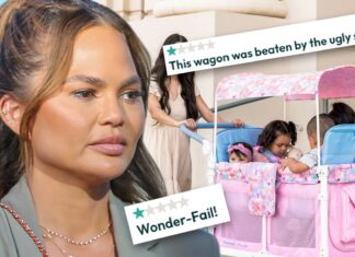 Chrissy Teigen Review-Bombed for Wonderfold Wagon Collab
