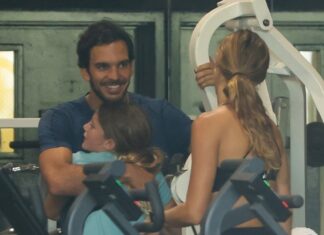 Joaquim Valente Embraces Tom Brady And Gisele's Daughter At Workout