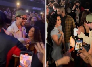 Kim Kardashian, Kendall Jenner, Bad Bunny and Tristan Thompson Party at Drake