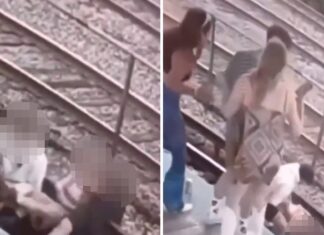 Video Shows Two People Electrocuted After Sitting Down on Third Rail
