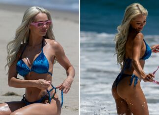 Sapphire Howell Brings 🔥 To Malibu Beach!