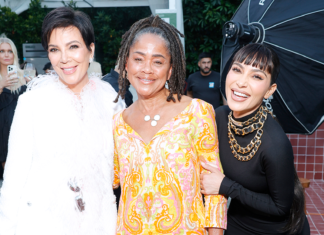 Kim Kardashian and Meghan Markle's Mom Mingle at Charity Event