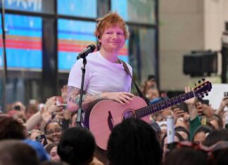 Ed Sheeran Sings ‘Lego House’ at the Mall After Working Shift at Lego Store