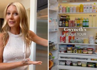 Gwyneth Paltrow Gives a Tour Inside Her Fridge