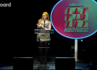 Ice Spice Accepts the Rookie of The Year Award | R&B Hip-Hop Power Players & Live 2023