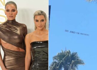 ‘Kris Jenner For President’ Banner Flying Across Sky