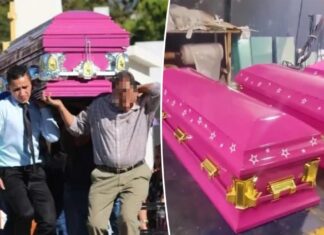 Funeral homes offering bright pink Barbie-themed coffins