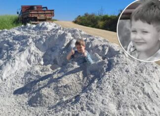 Boy, 7, dies in Brazil after playing in pile of limestone powder
