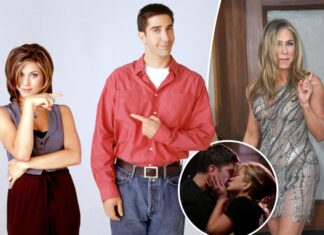 Jennifer Aniston, David Schwimmer let forbidden crush ‘play out on TV’