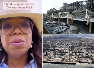 Oprah to make ‘major donation’ to rebuild Maui after wildfires