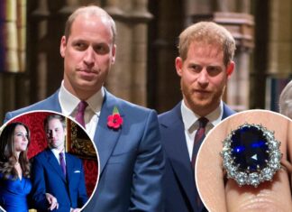 ‘Selfless’ Prince Harry gave Di’s engagement ring to William