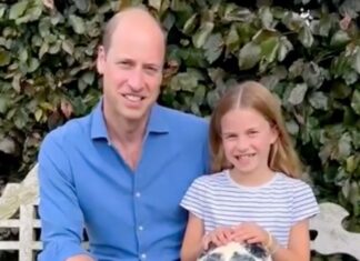 Prince William and Princess Charlotte Wish Lionesses ‘Good Luck’