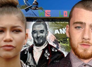 Zendaya Honors Late 'Euphoria' Star Angus Cloud By Sharing Memorial Mural