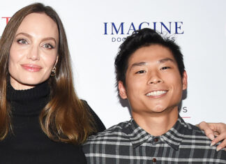 Angelina Jolie Rocks Lacy Silk Top As She Bonds With Son Pax – Hollywood Life