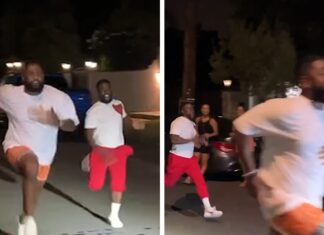 Ex-NFL RB Stevan Ridley Shares Video Of Race That Injured Kevin Hart