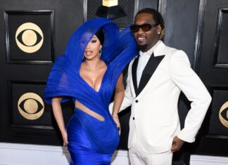 Cardi B Twerks on Husband Offset to Their Song ‘Jealousy’ in Sky-High Las Vegas Infinity Pool