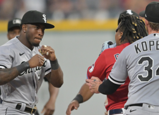 Chicago White Sox And Cleveland Guardians Get Into Bench Clearing Fight