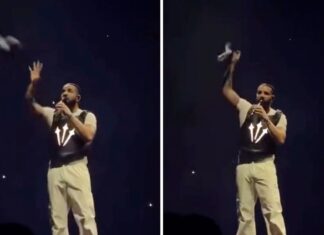 Drake Catches Book Thrown At Him Onstage, 'You're Lucky I'm Quick'