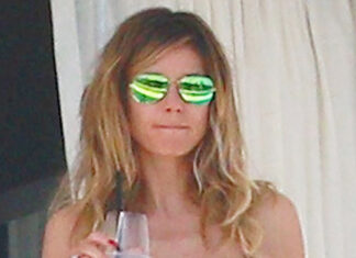 Heidi Klum Goes Topless & Wears Bikini Bottoms On Vacation – Hollywood Life