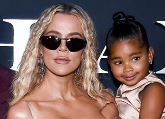 Khloe Kardashian & Daughter True Wear Matching Floral Dresses: Photos – Hollywood Life