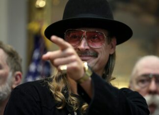 Kid Rock spotted drinking Bud Light months after shooting up beer cases during transphobic rant