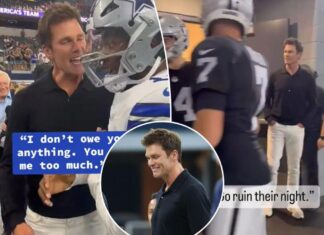 Tom Brady dishes advice, Micah Parsons jab at Raiders game