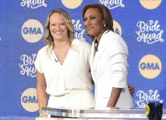 ‘GMA’ Throws Bachelorette Party for Robin Roberts and Her Fiancée Amber