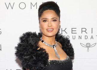Salma Hayek Reveals Why She Had to Wear Men's Suits in the '90s