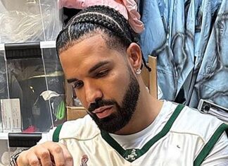 Drake Does His Son Adonis' Hair in Sweet Family Photo