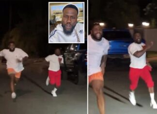Stevan Ridley posts video of race that put Kevin Hart in wheelchair