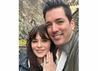 Zooey Deschanel and Jonathan Scott Are Engaged! (Exclusive)