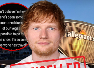 Ed Sheeran Nixes Nevada Show, Leaves Fans Waiting in Sweltering Heat