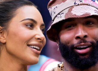 Kim Kardashian and NFLer Odell Beckham Jr. 'Hanging Out'