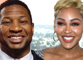 Jonathan Majors Calls Girlfriend Meagan Good 'Missus' at D.C. Gala